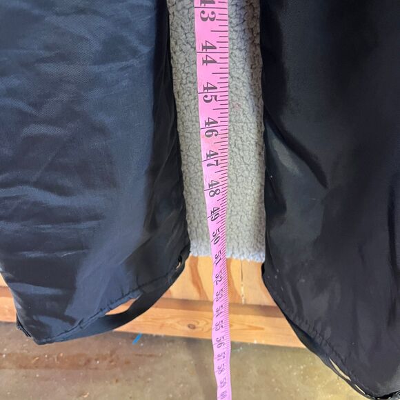 Walls Blizzard Pruf Bib Overalls Men Medium Black Insulated Ski Snow Y2K VIntage - Picture 16 of 16